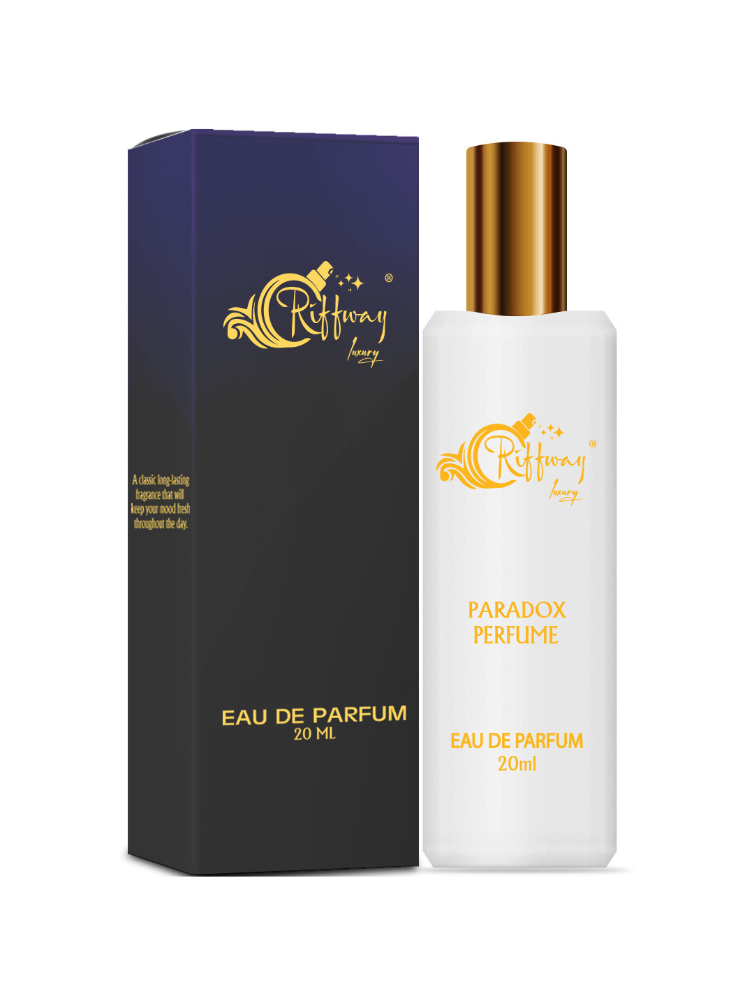 riffway Paradox Men Set Of 2 Long Lasting Eau De Parfum - 20 ml