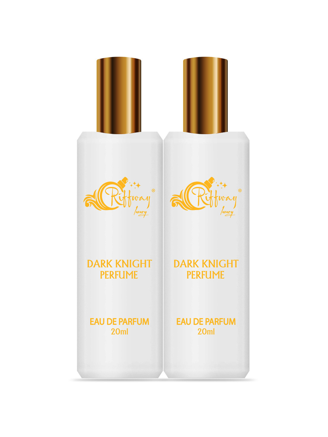 riffway Men Set Of 2 Dark Knight Long Lasting Eau De Parfum - 20 ml Each