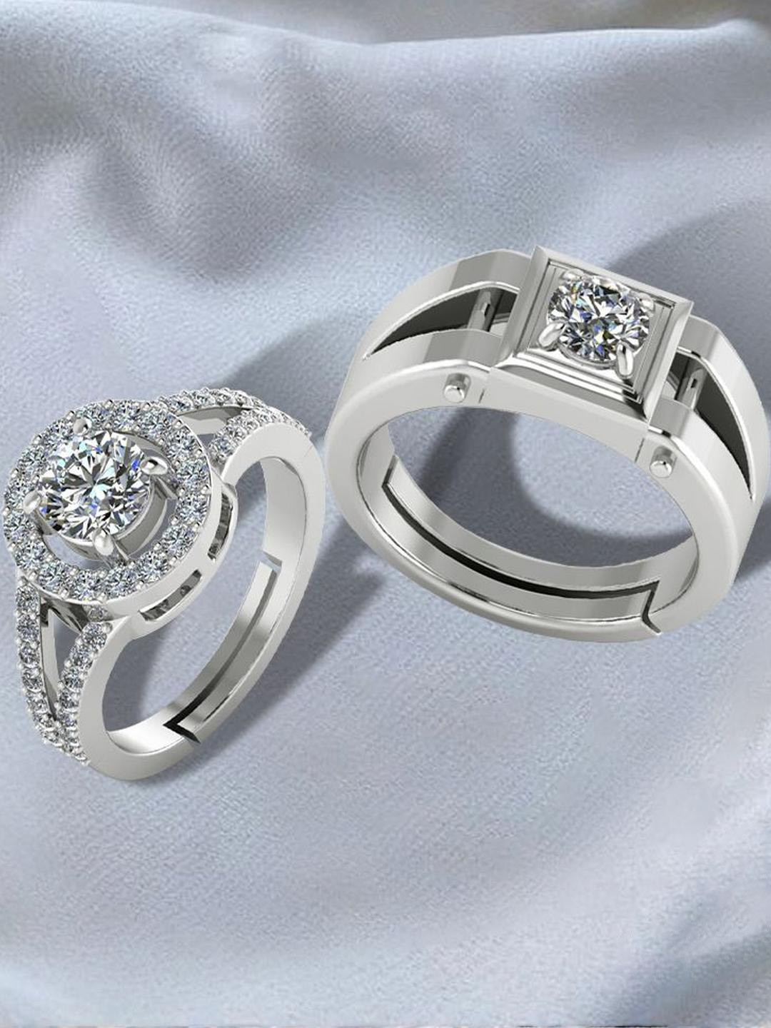 Miss Highness Adjustable Pure 925 Silver Gift For Couple Finger Ring