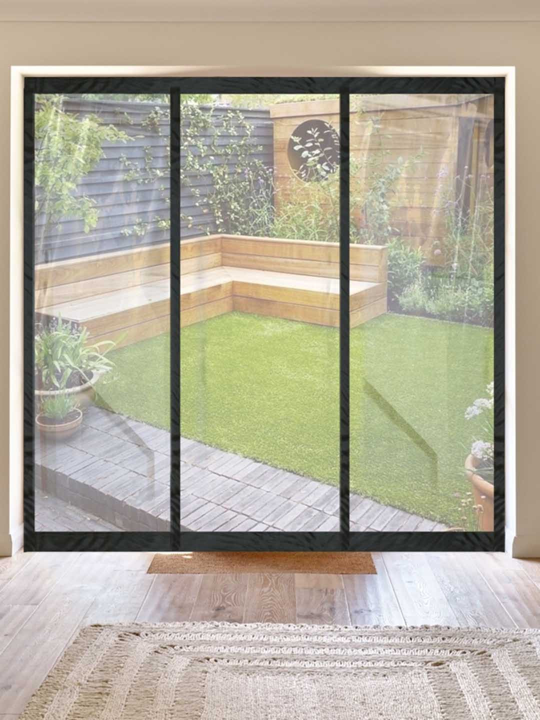 Stylista Transparent Insulated Magnetic Door Curtain - 70 x 130 inch - PVC thickness 0.3mm