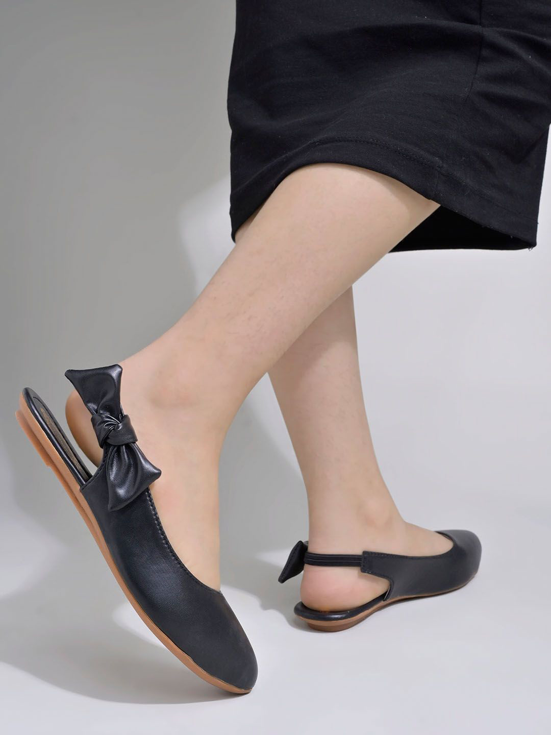 Stylestry Women Mules with Bows Flats