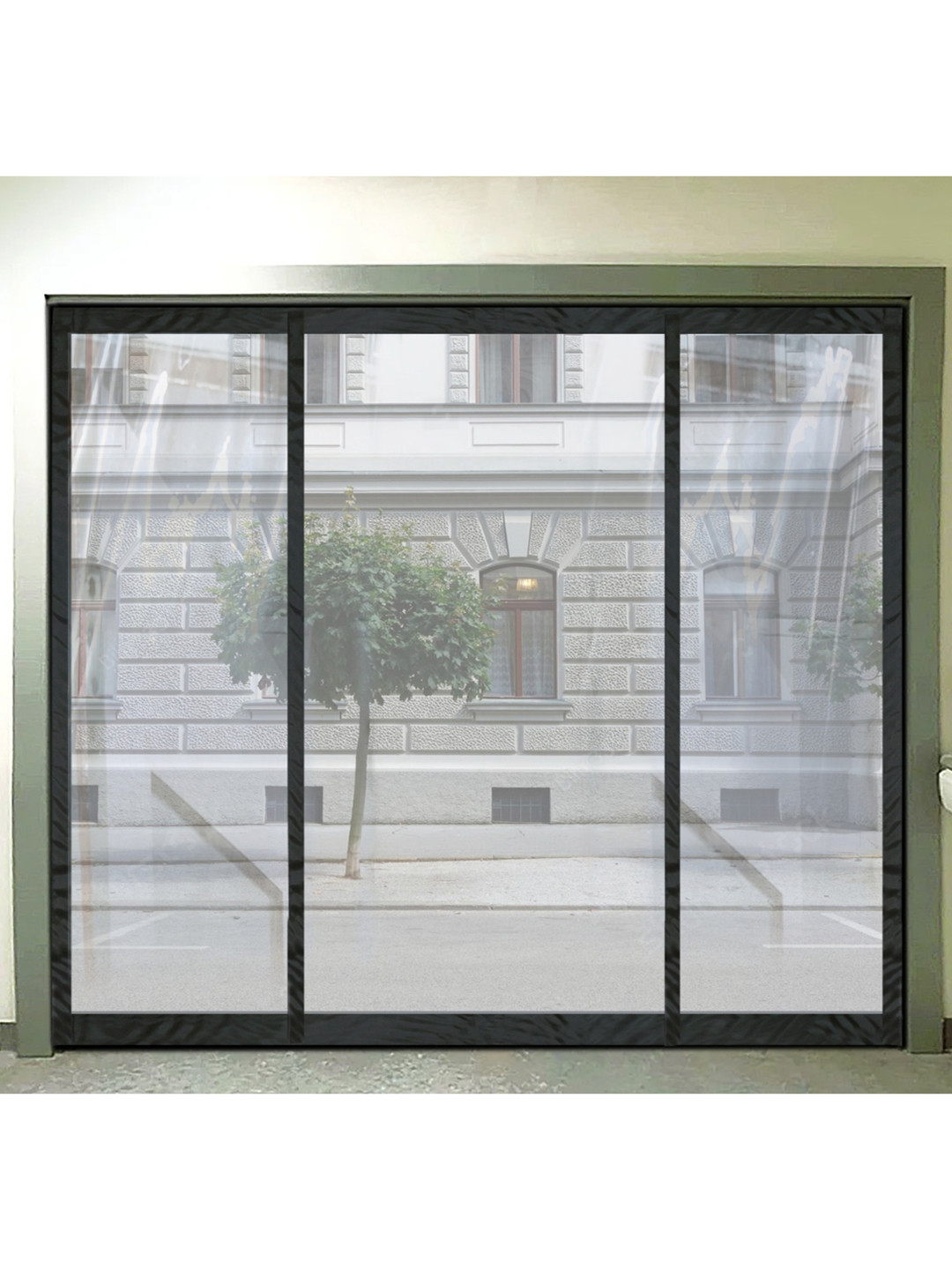 The Furnishing Tree Transparent Sheer Door Curtain