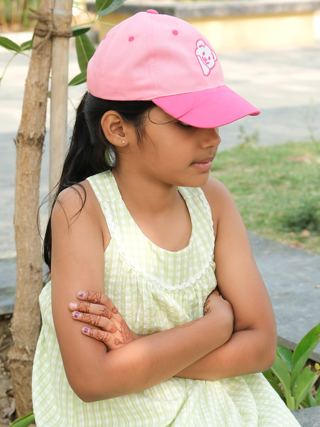 DukieKooky Girls Embroidered Regular Baseball Cap