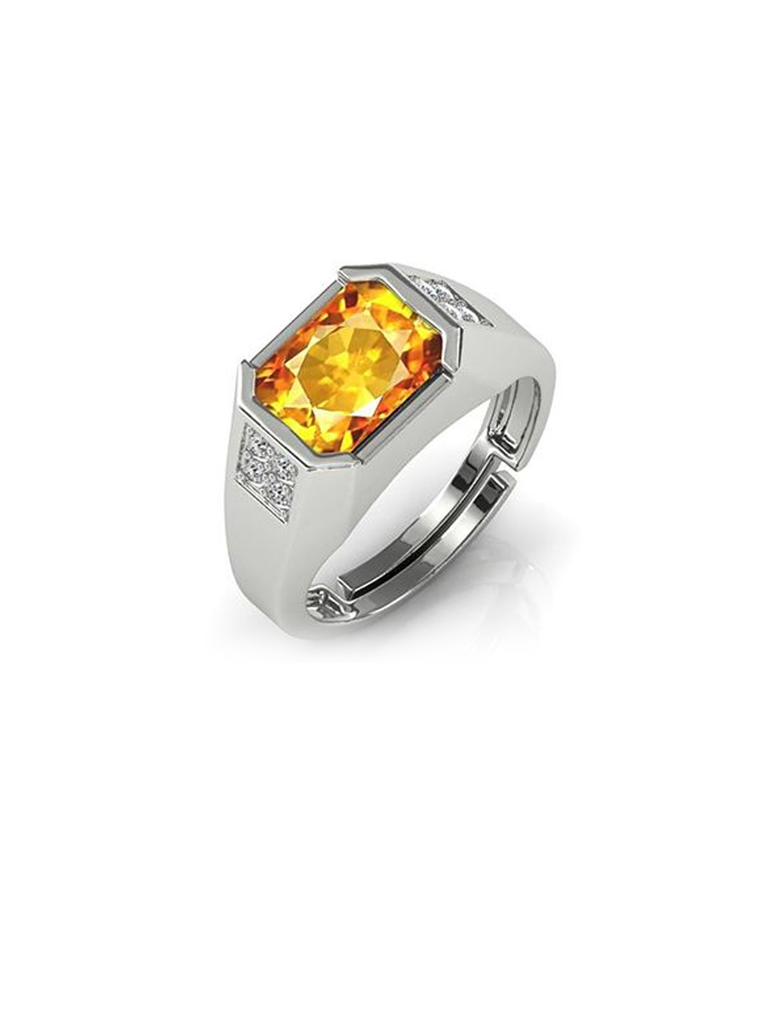 RRVGEM Citrine 11.50 KT Sunela Finger Ring