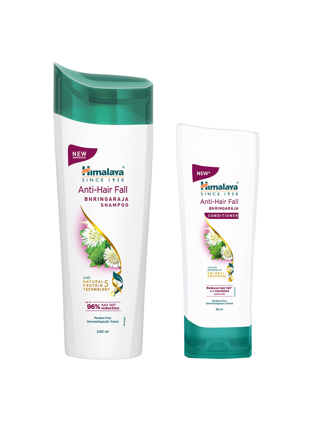 Himalaya Anti-Hair Fall Bhringaraja Shampoo & Conditioner Hair Care Duo with Palasha