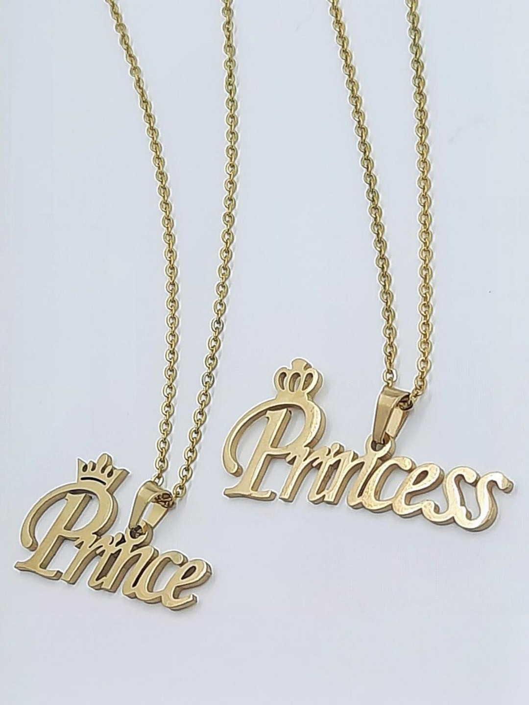 HOUSEOFTRENDZZ Yellow Metal Chain