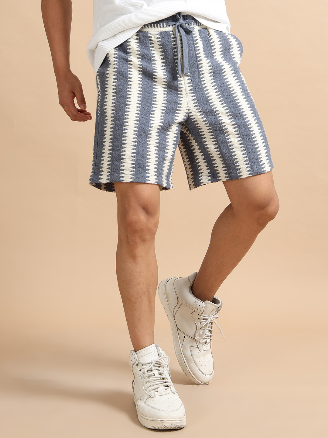 StitchX Men Crochet Resort Shorts