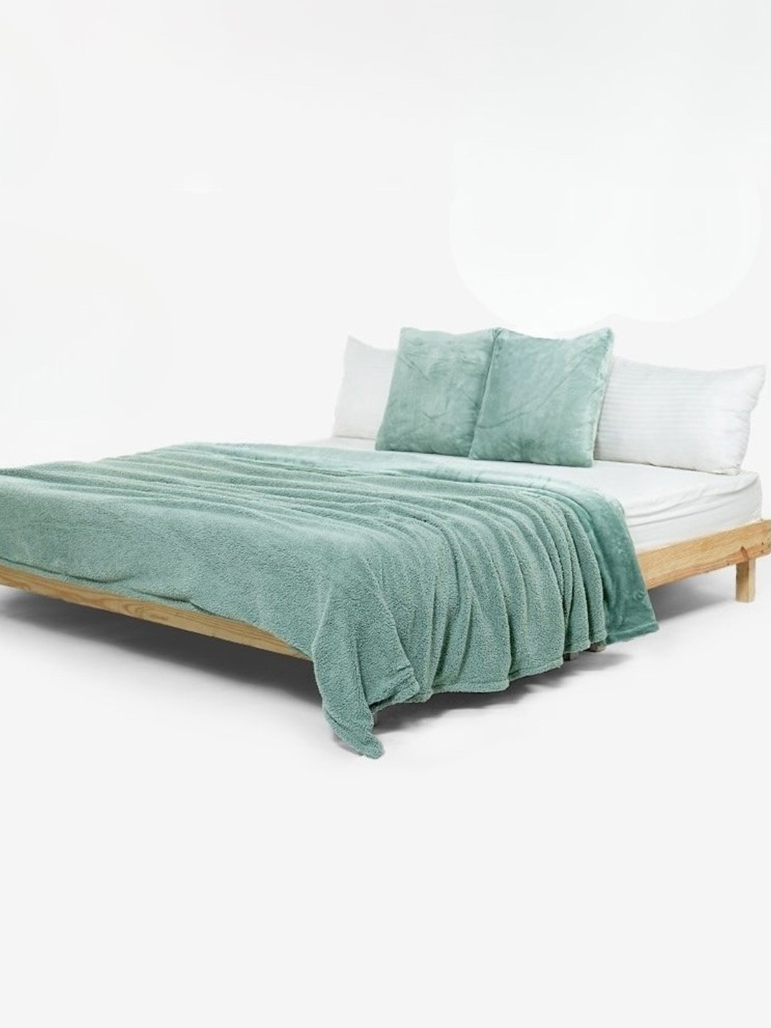 Zarf California King Size Reversible Blanket Cover With 2 Cushion Covers