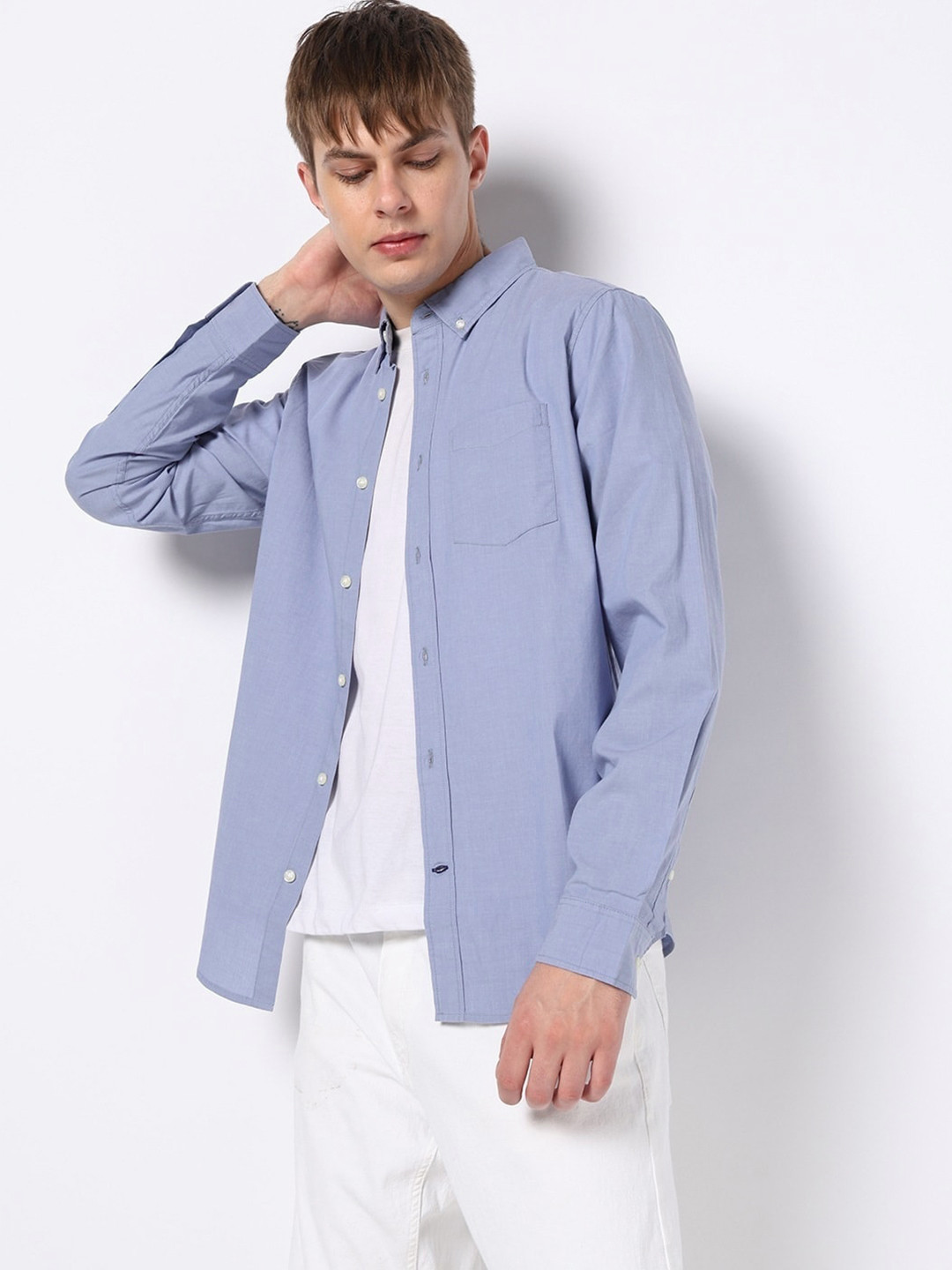 GAP Button-Down Collar Standard Fit Casual Shirt
