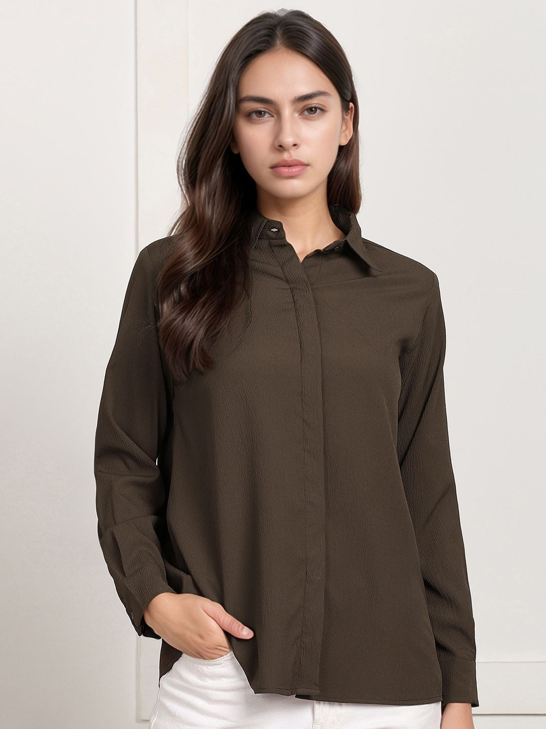 all about you Full Sleeve Casual Shirt