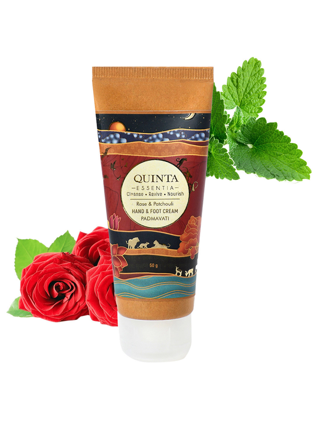 Quinta Essentia Organic Padmavati Cream For Cracked Heels & Dry Hands - 50 ml