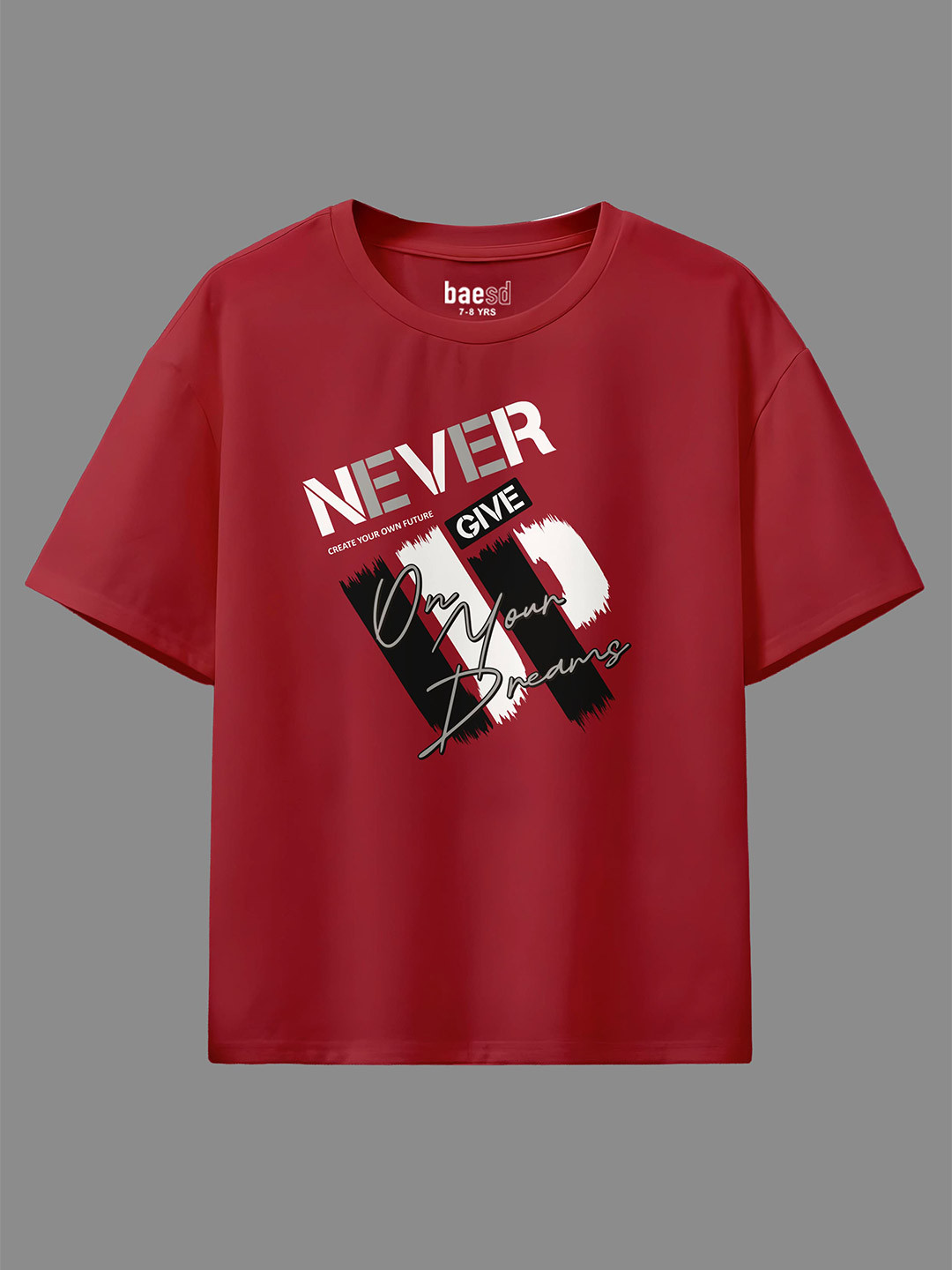 BAESD Boys Graphic NASA Printed Casual T-shirt