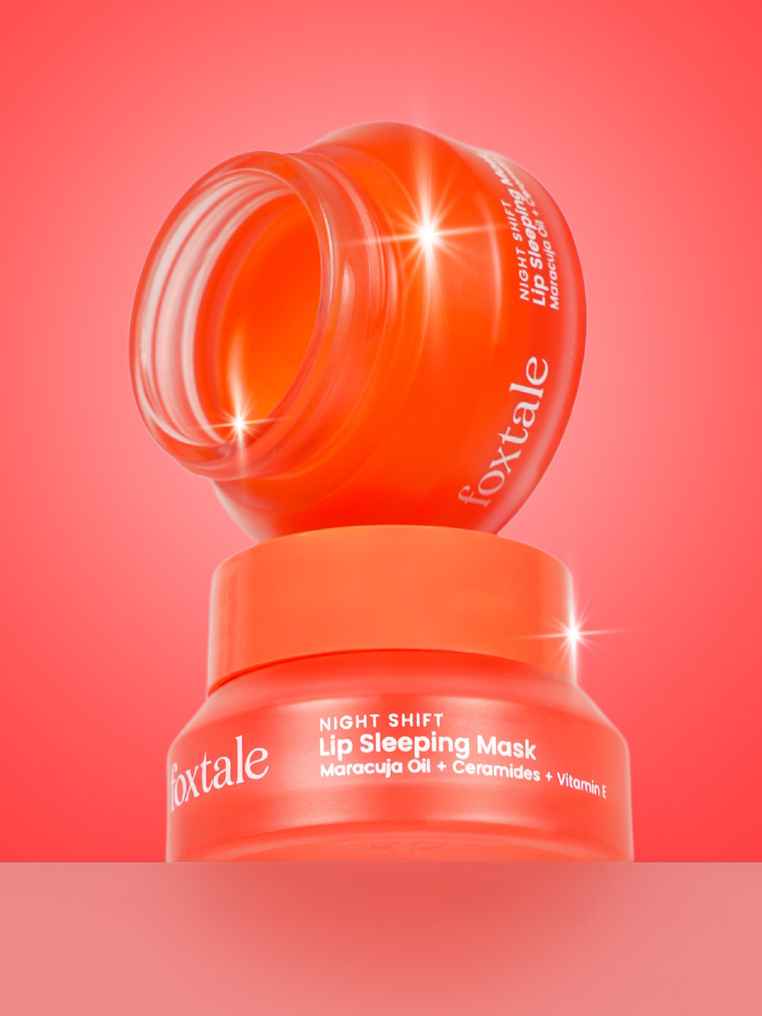 FoxTale Lip Sleeping Mask With Ceramides & Maracuja Oil - 12 g