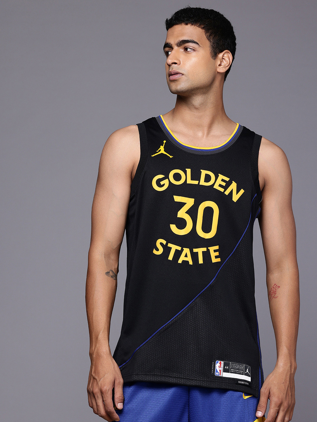 Nike Stephen Curry Golden State Warriors Statement Edition Men Jordan Dri-FIT NBA Swingman Jersey