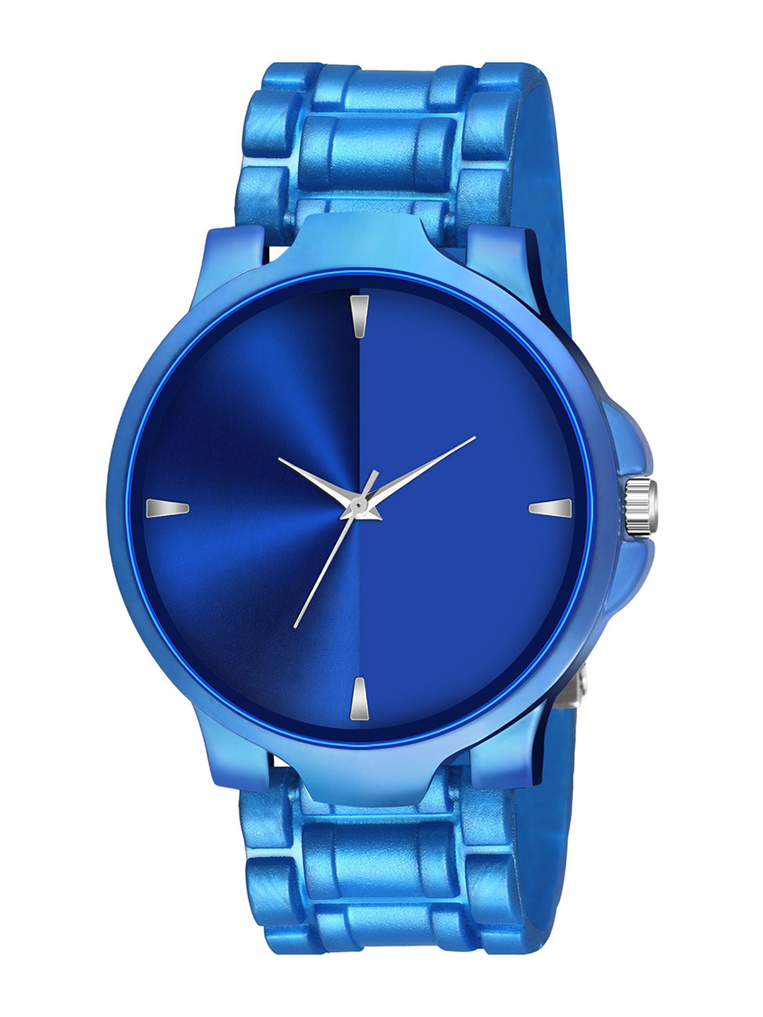 Gopal Shopcart Unisex Round Dial & Straps Analogue Watch 3KAN-BLU-M3-D-801BLU