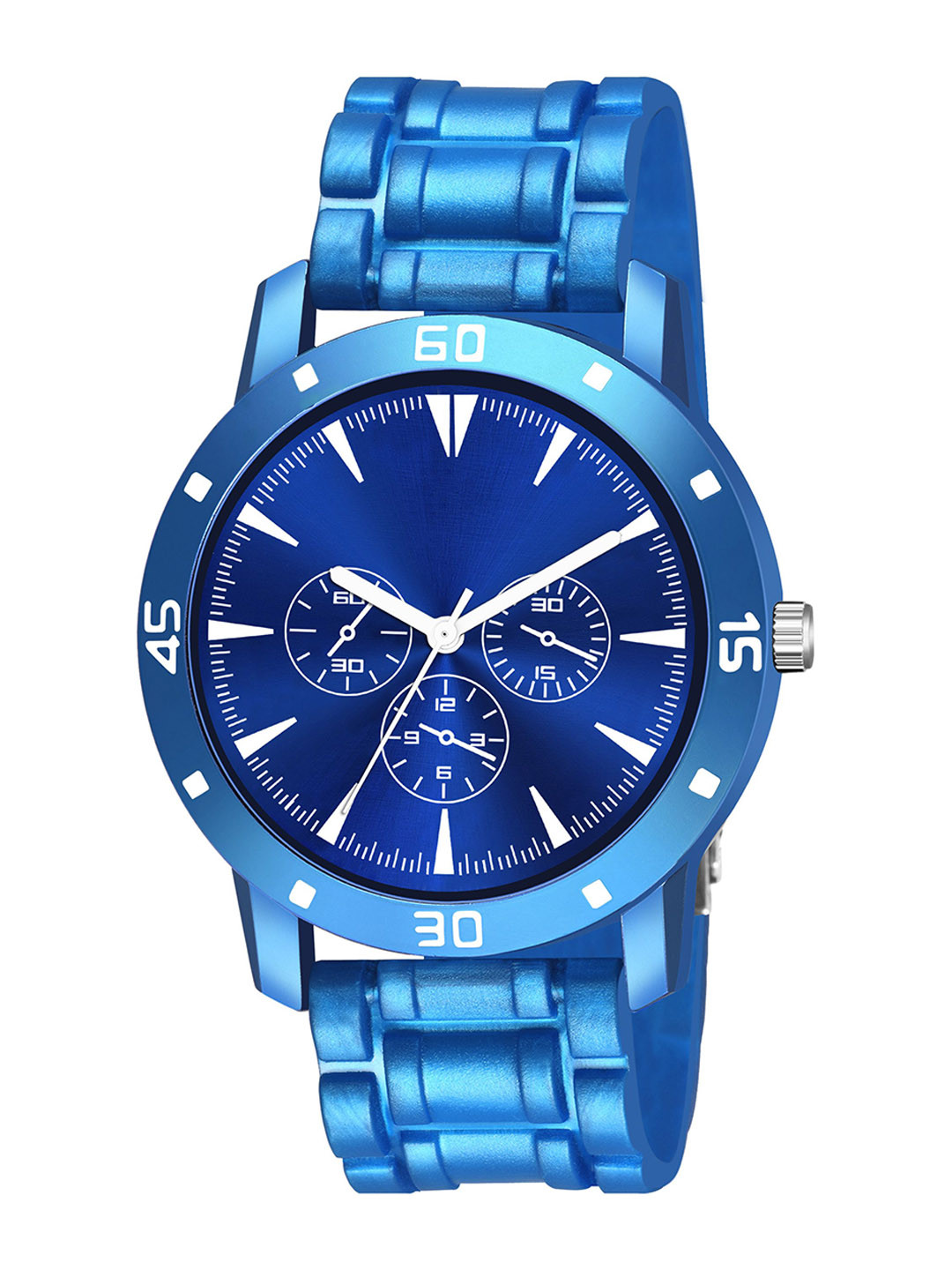 Gopal Shopcart Unisex Dial & Bracelet Style Straps Watch Aeviyo-BLU-M1-D-801BLU_SH