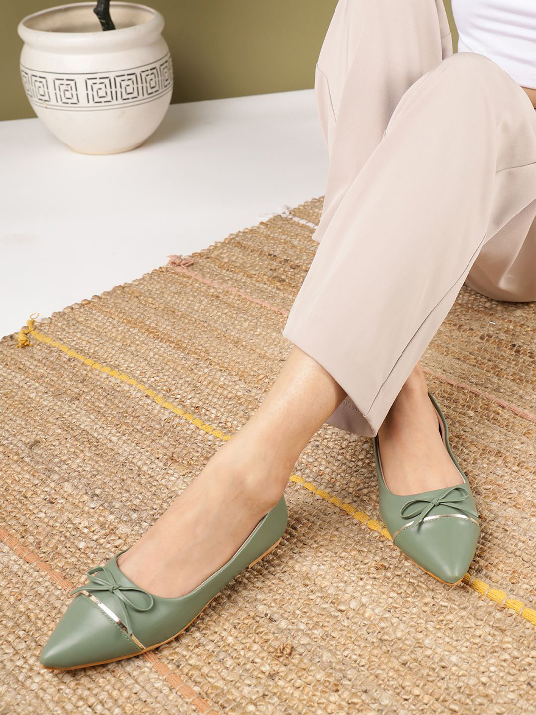Lavie Women Ballerinas With Bows