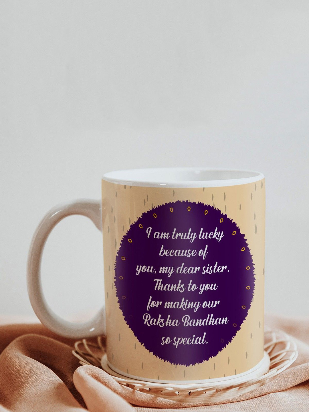 SKYTRENDS You Won My Heart Multicoloured Typography Ceramic Dishwasher Safe Mug-330ml