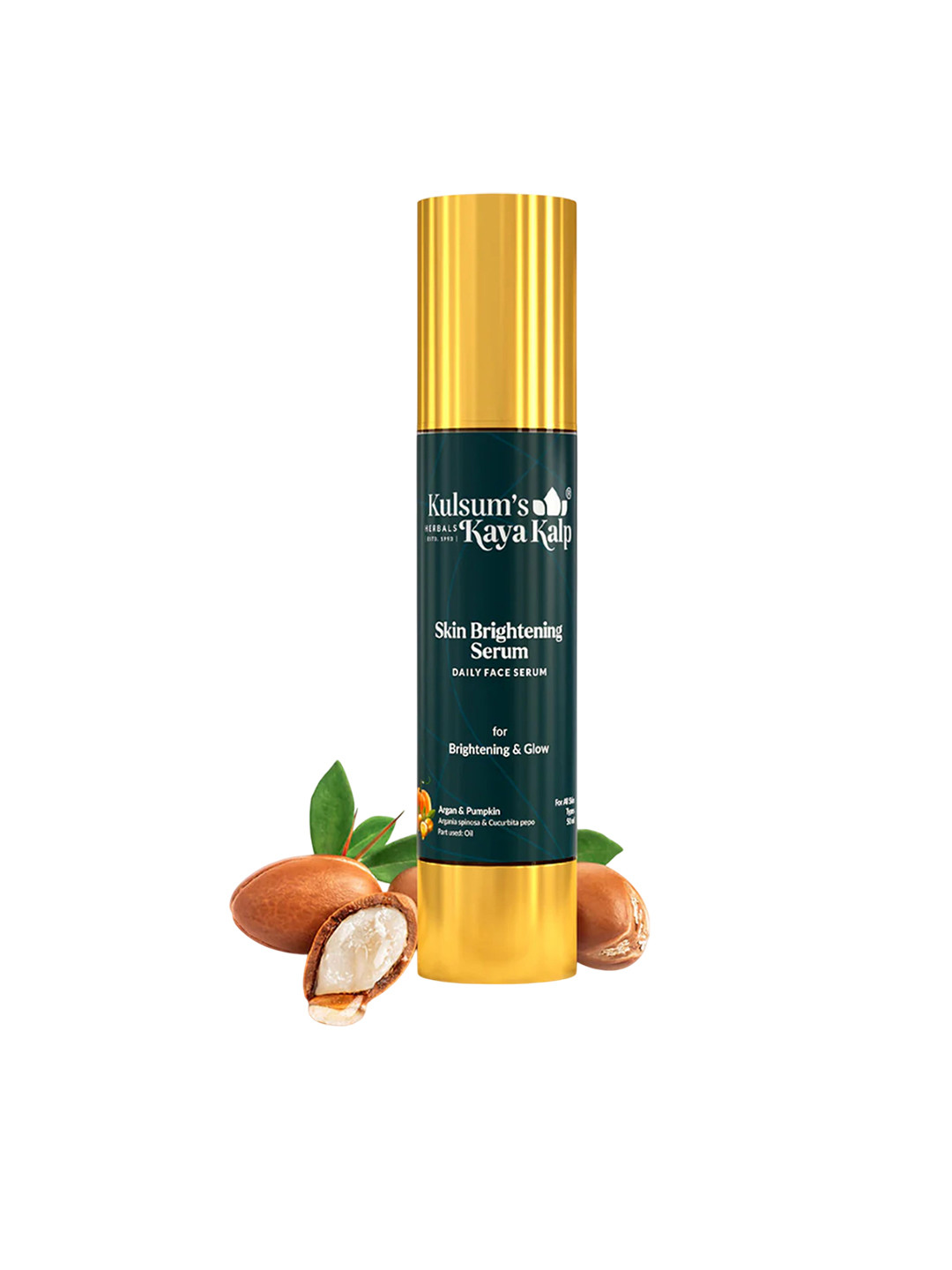 Kulsum's Kaya Kalp Skin Brightening Face Serum With Argan Oil - 50 ml