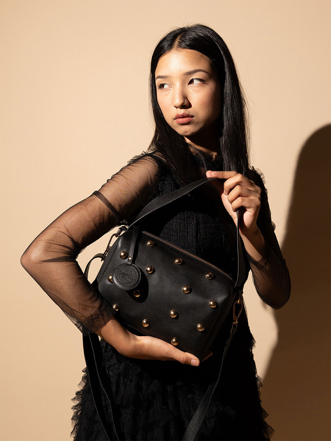 Theater Thunderstruck Women Black Sling Handbag