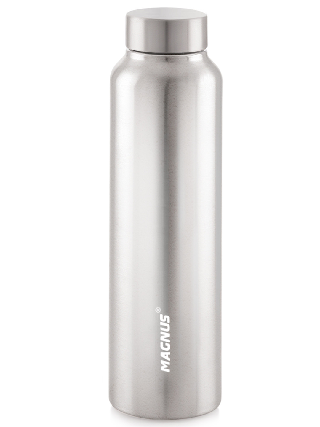MAGNUS Silver Alaska Stainless Steel Single Wall Water Bottle-1L