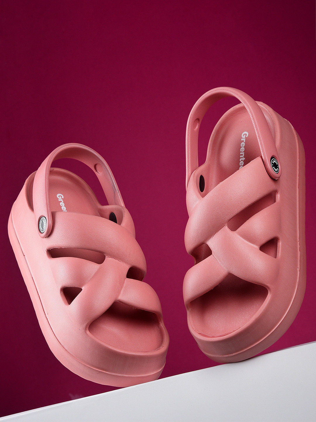 Greentech Women Self Design Clogs