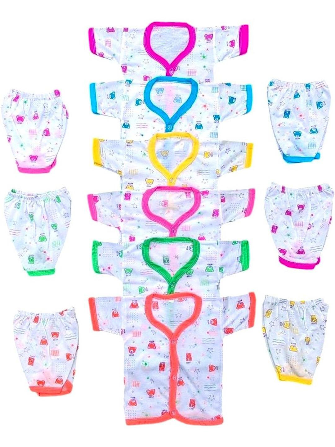 Fly Step Unisex Pack of 6 Kids Sweatshirt Trousers Clothing Set