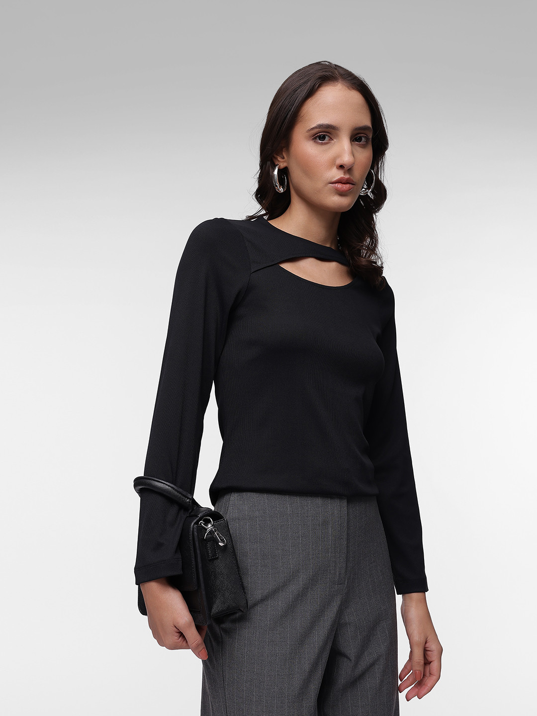 French Connection Cut Out Top