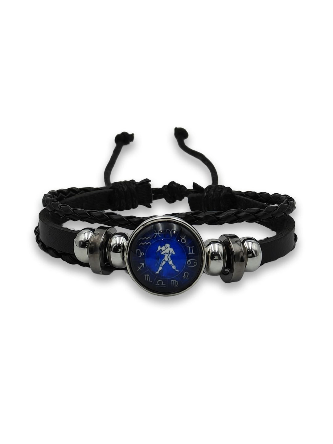 DEEMARK Zodiac Cosmic Leather Multistrand Bracelet