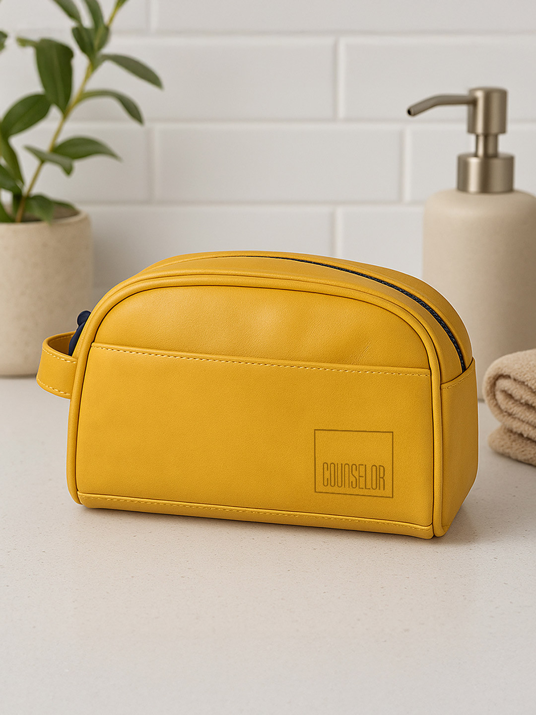 MADBRAG Mustard Regular Makeup Organiser