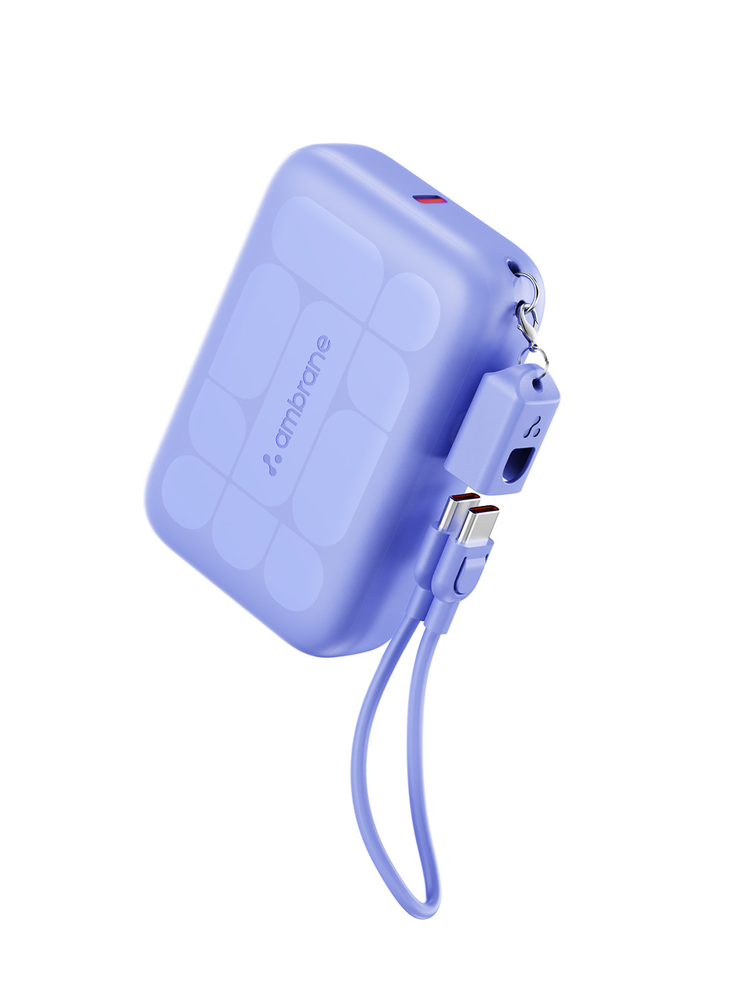 Ambrane Powermini 10 Compact 10000mAh 22.5W Fast Charging Powerbank - Purple