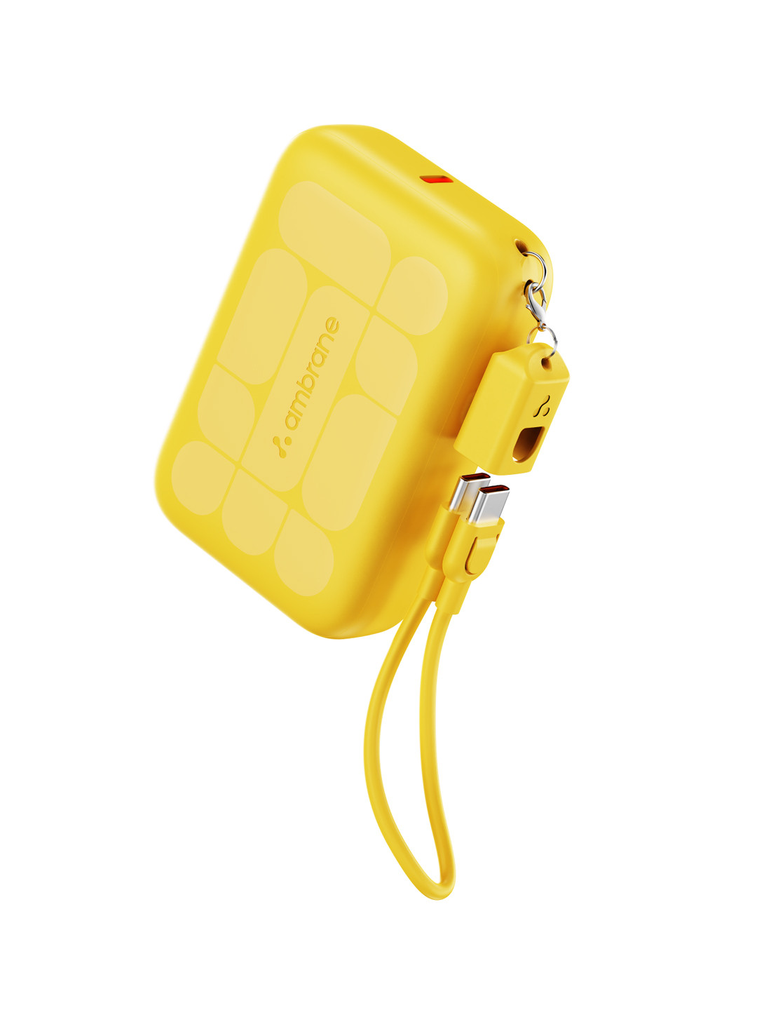 Ambrane Powermini 10 Compact 10000mAh 22.5W Fast Charging Powerbank - Yellow