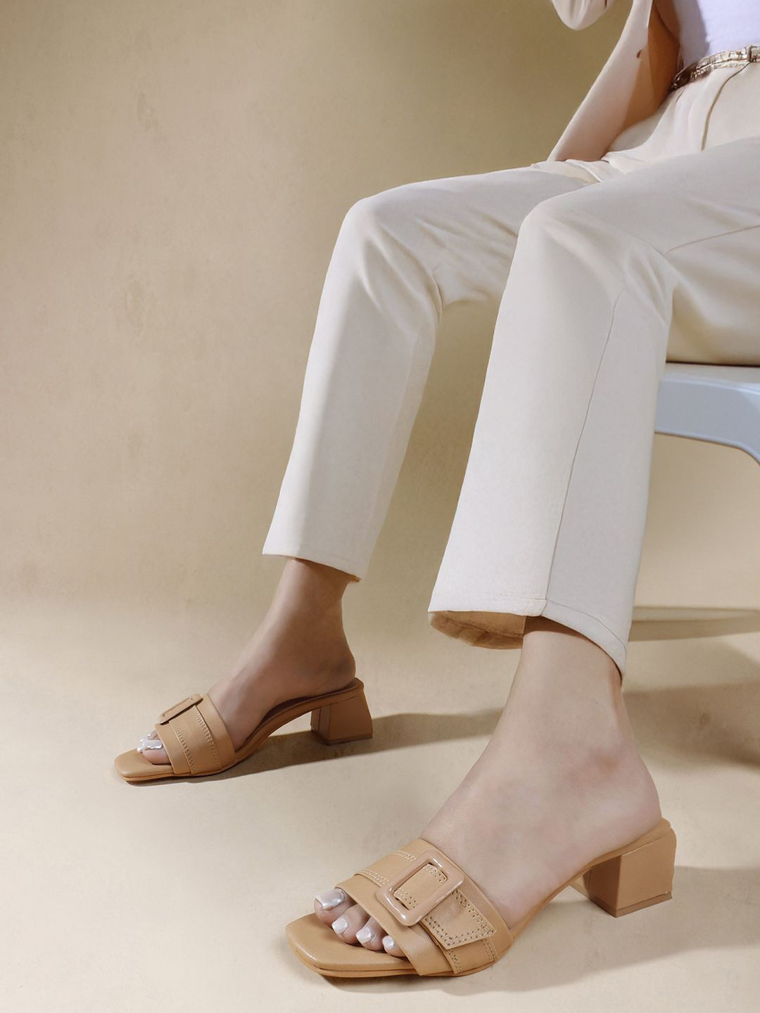 Chemistry Women Open-Toe Heels