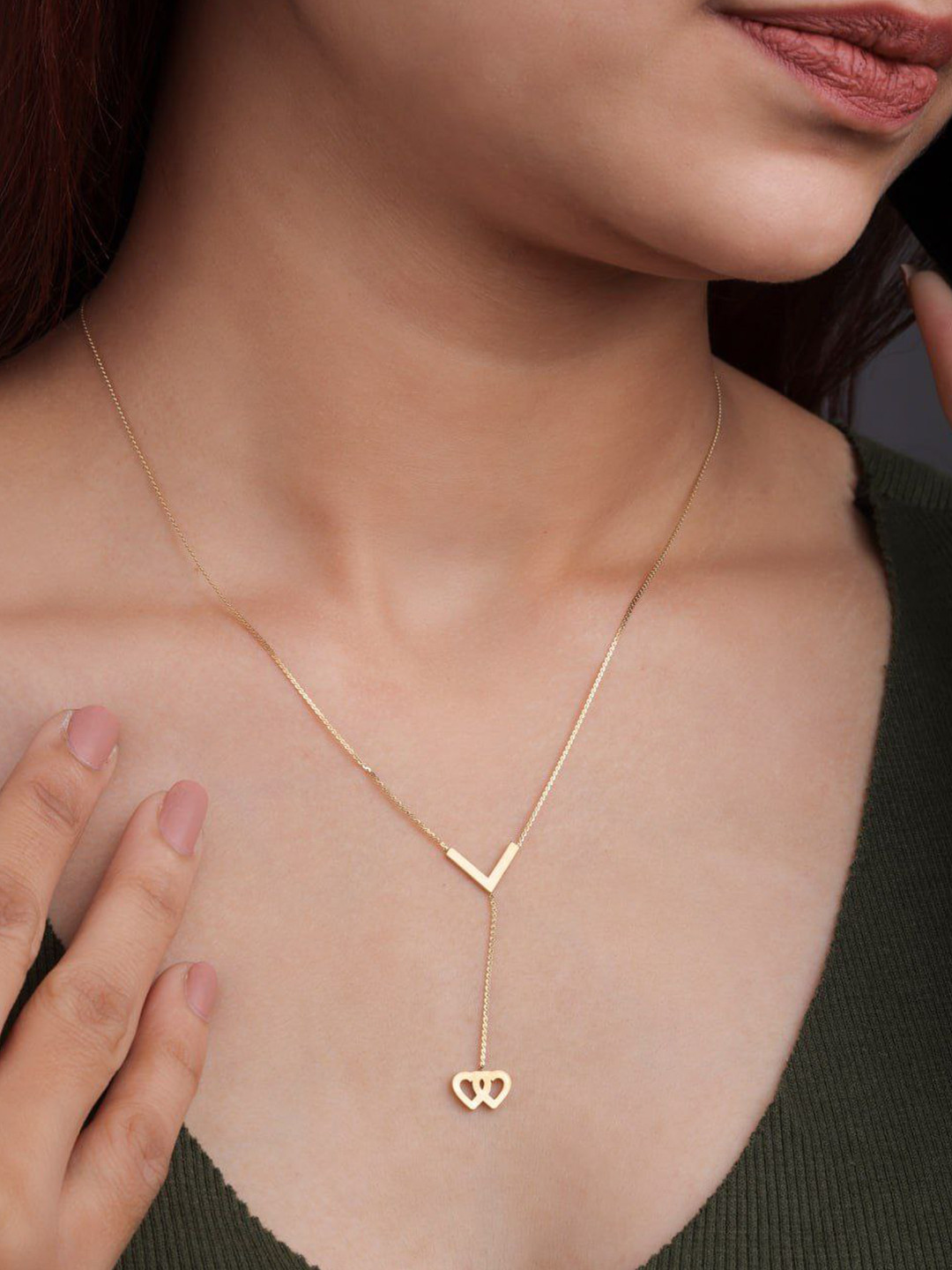 JKL Jewelry Gold-Plated Necklace