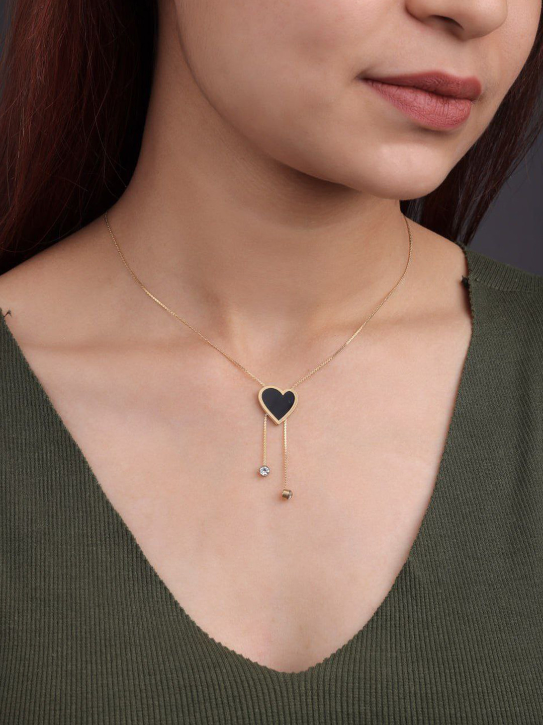 JKL Jewelry Stainless Steel Gold-Plated Chain