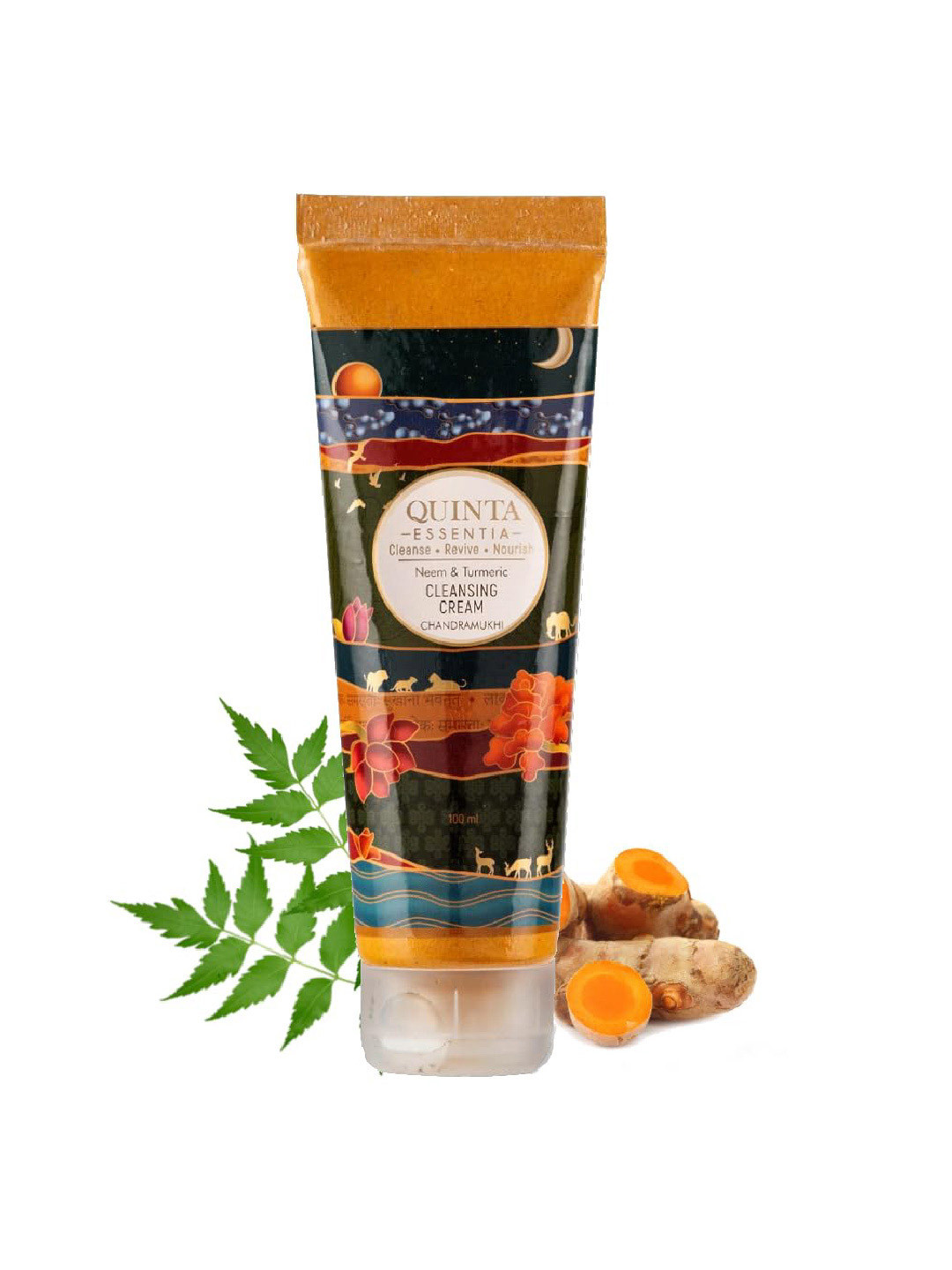 Quinta Essentia Organic Chandramukhi Cleansing Cream with Neem - 50 ml