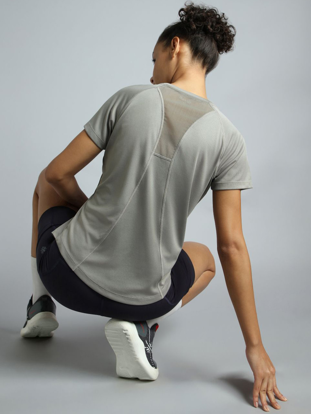 CULT Women Urban Run Grey T-shirt