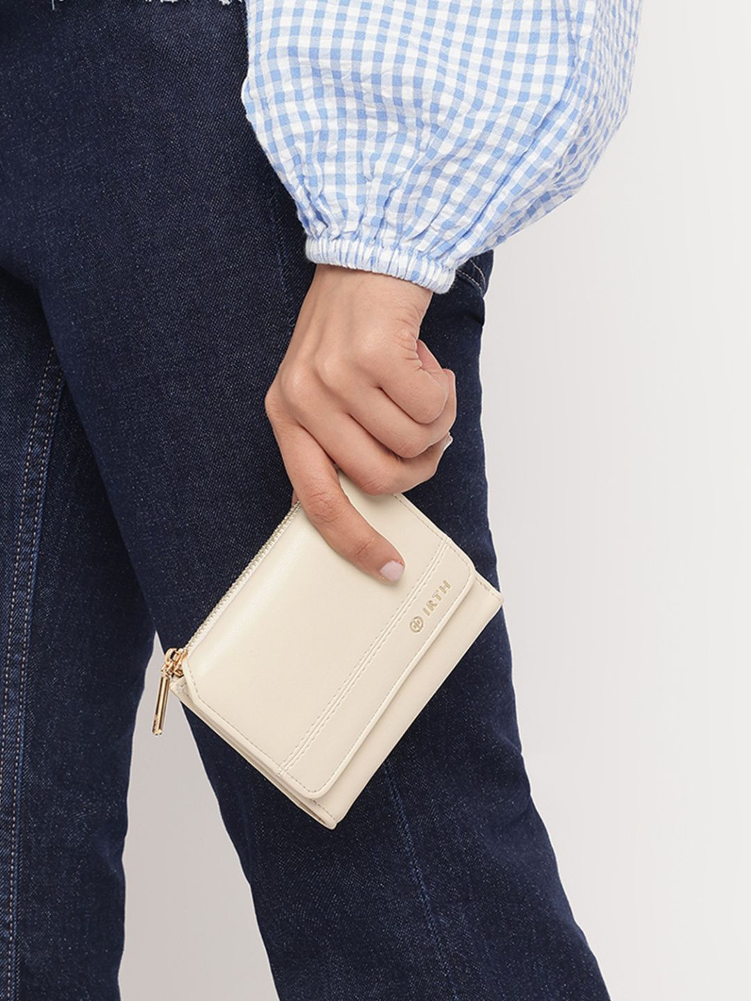 IRTH by House of Titan Women Riley Three Fold Wallet