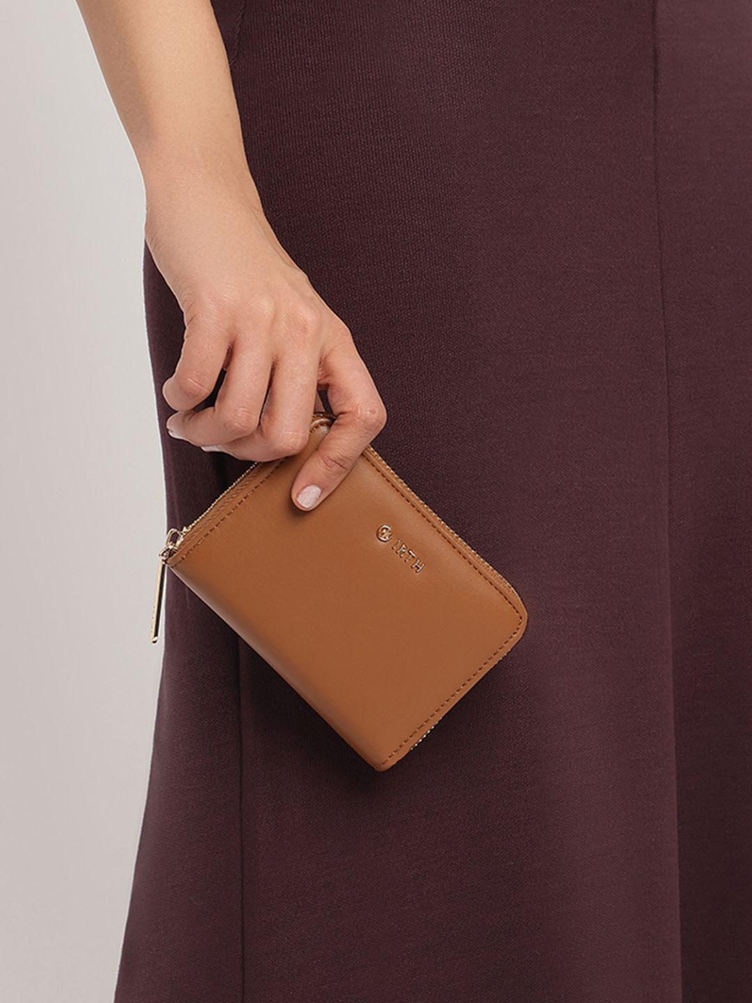 IRTH by House of Titan Women Iris Zip Around Wallet