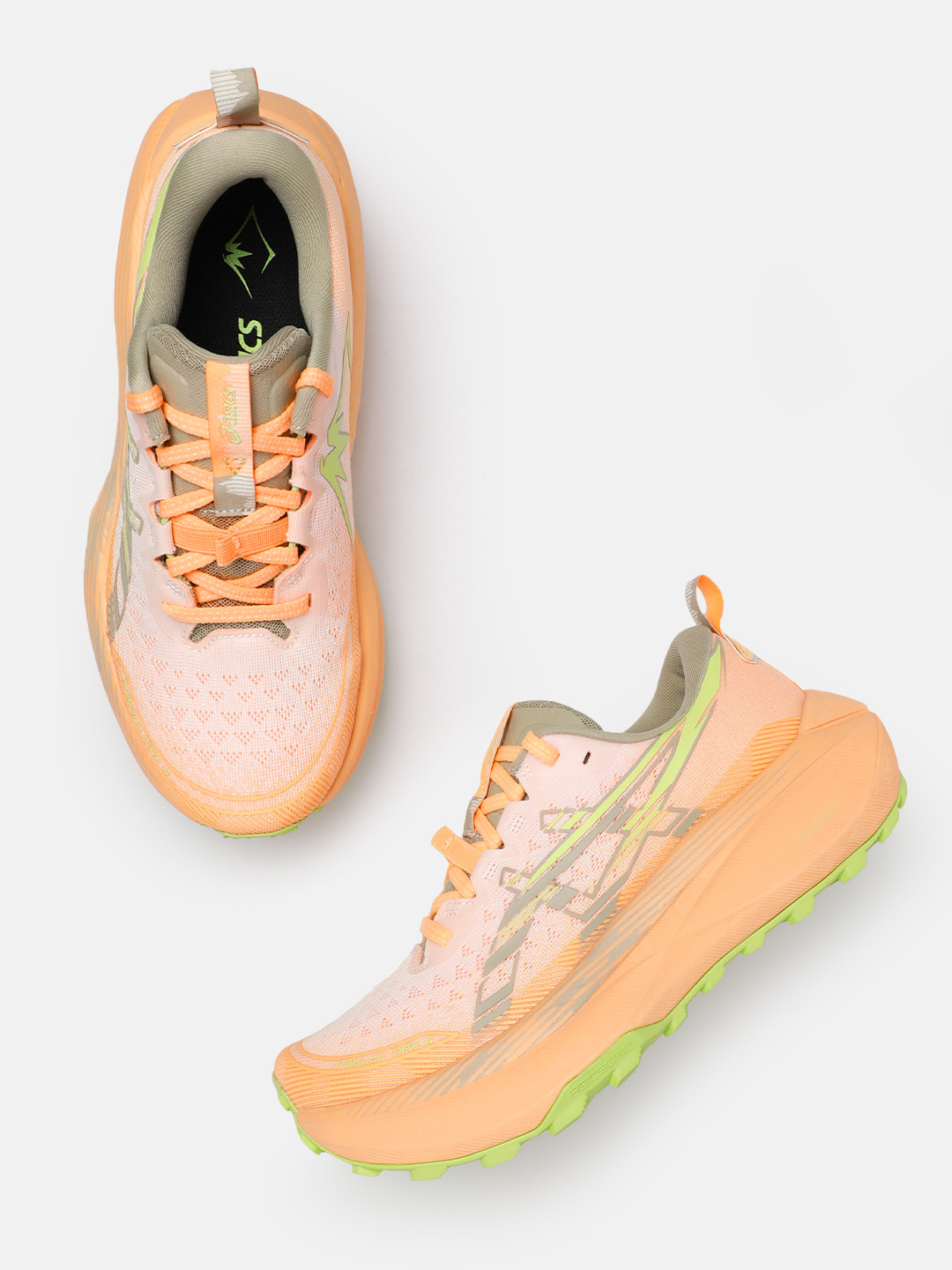 ASICS Men Trabuco Max Woven Design Running Shoes