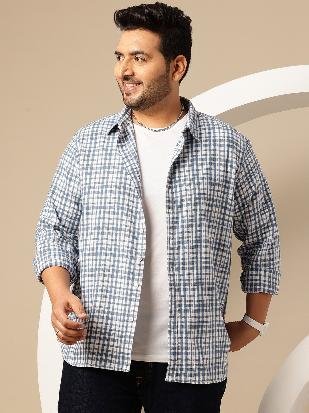 Sztori Checked Regular Fit Shirt