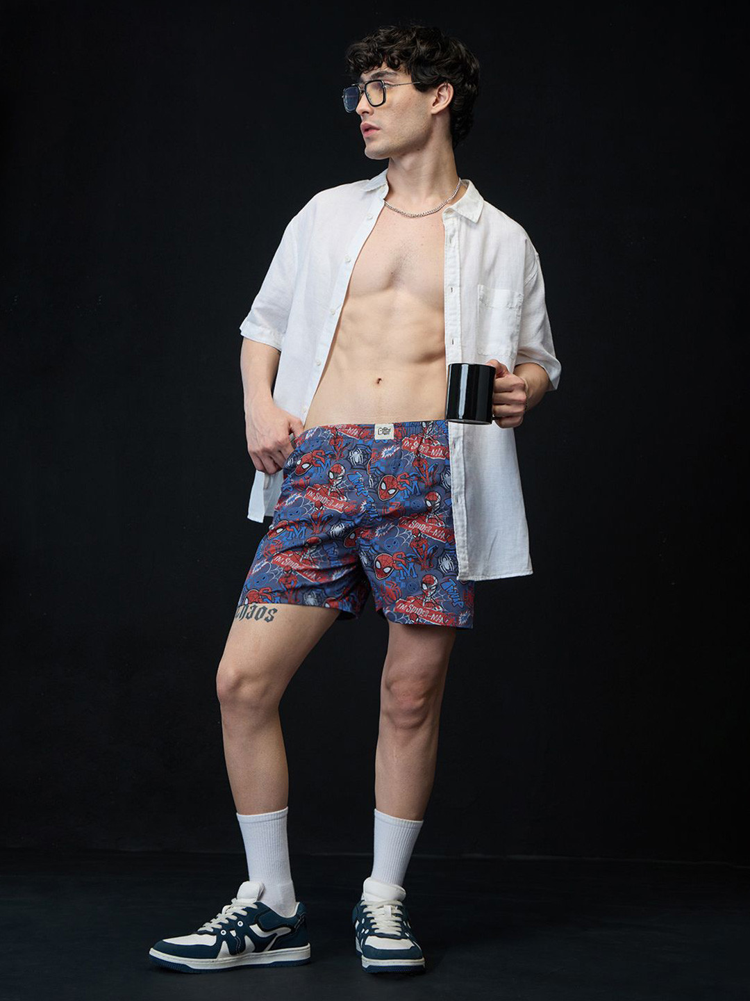 The Souled Store Spider-Man Printed Thwip Boxer 303968