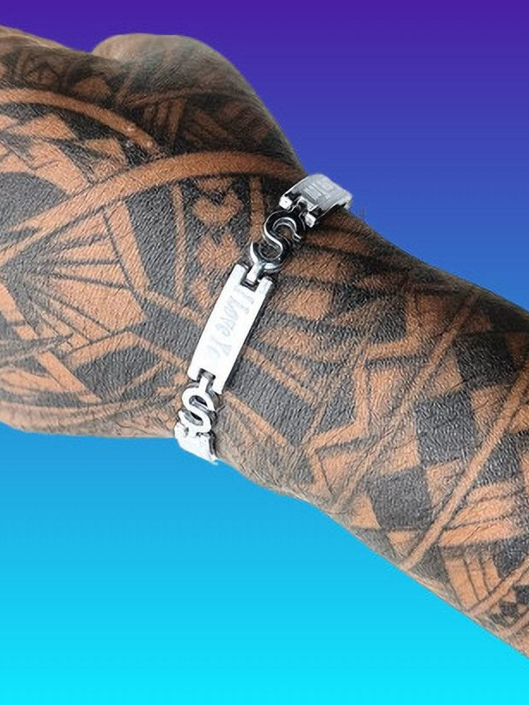 Dynamic Retail Global Women Silver Link Bracelet