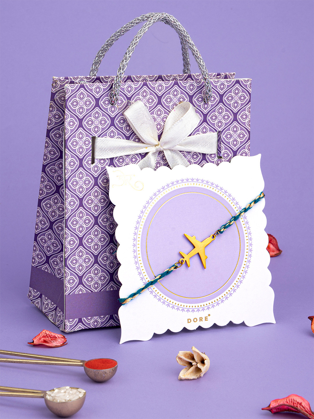 Dore Rakhi Bliss : Brother Aeroplane Thread Rakhi