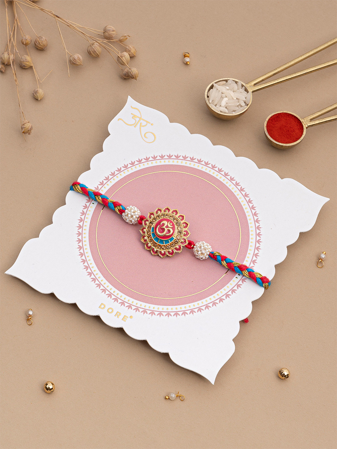 Dore Rakhi Bliss : Om Rakhi Brother Cosmic Om Thread Rakhi