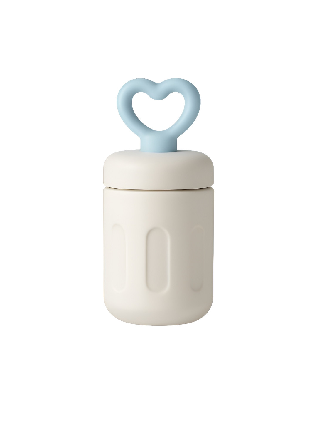 GUCHIGU Cream Solid Stainless Steel Spill Proof Water Bottle - 500ml