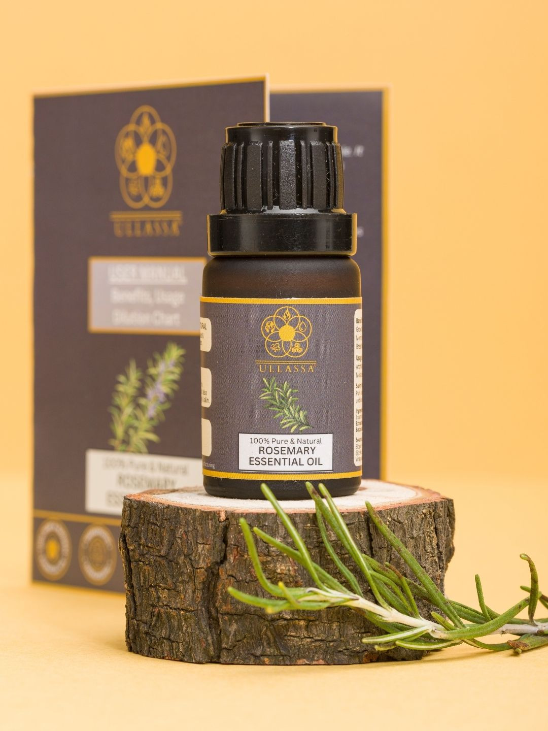 ULLASSA Rosemary Essential Oil For Hair Growth and Skincare