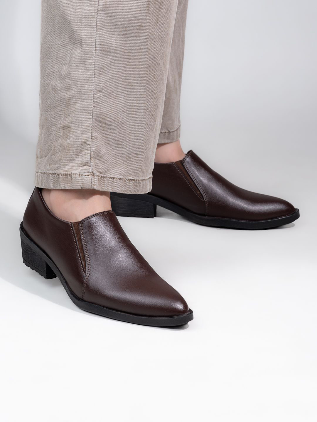 ESMEE Women Synthetic Leather Formal Slip-Ons