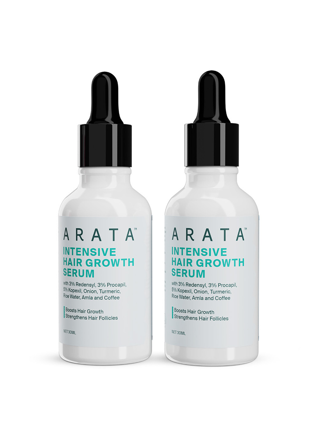 ARATA Set of 2 Intensive Hair Growth Serum - 30 ml each