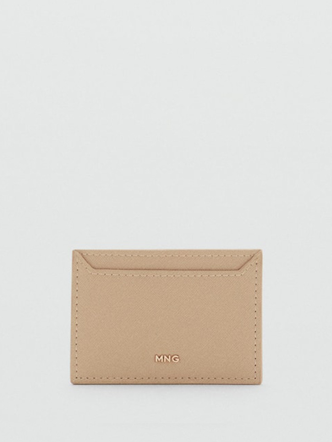 MANGO Women Textured Card Holder